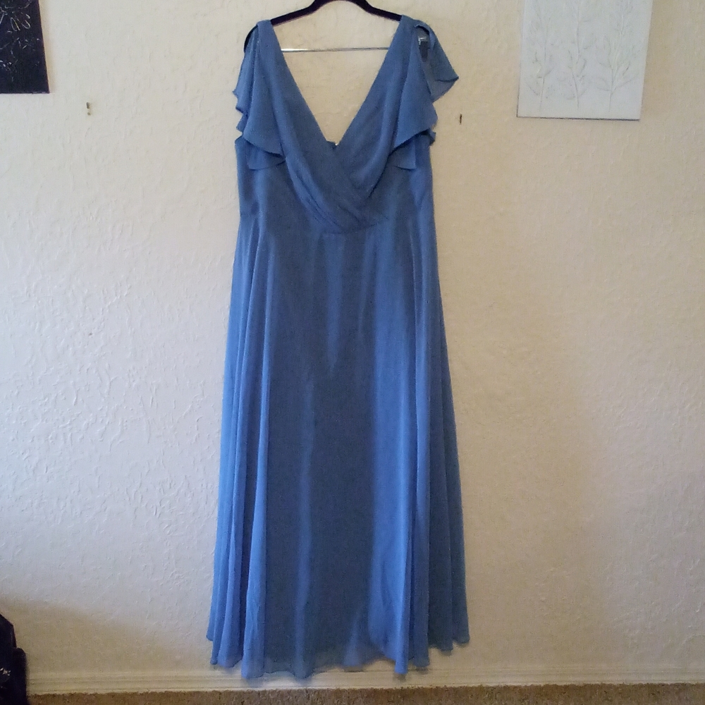Blue Bridesmaids Dress